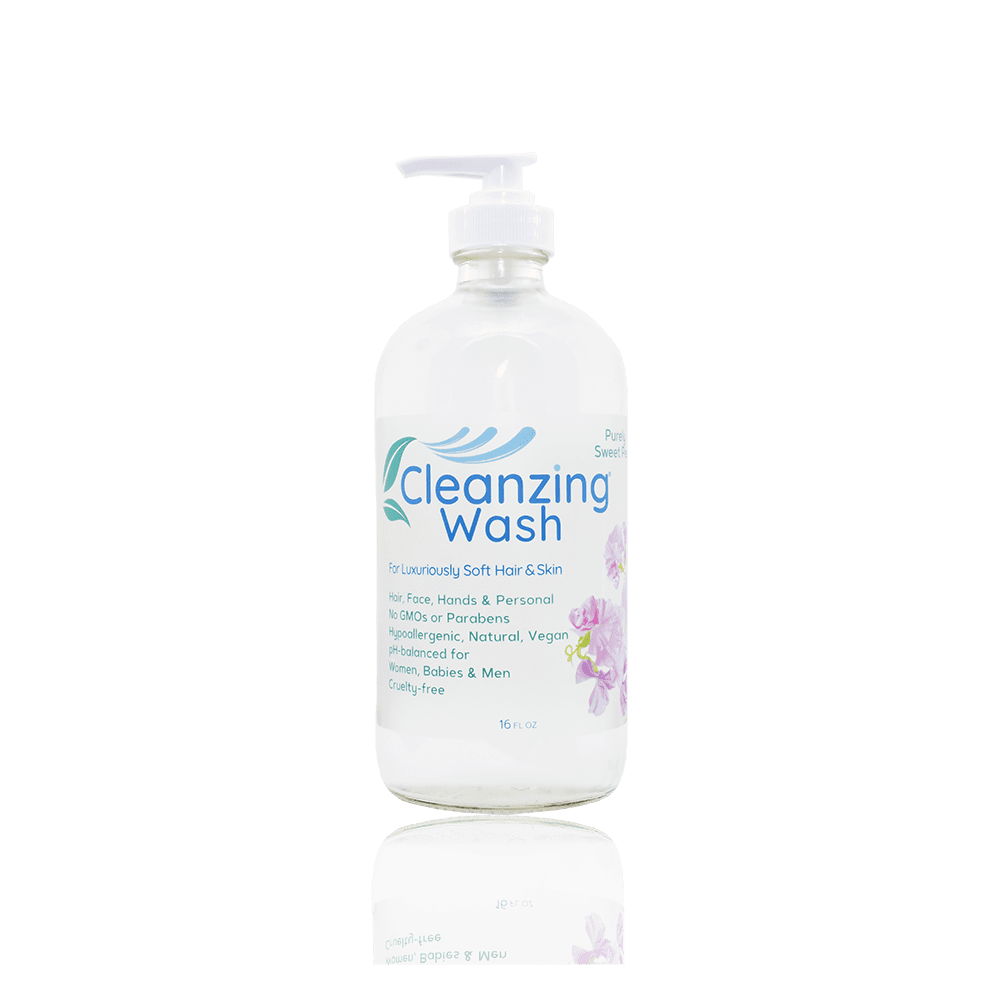 Purely Sweet Pea Wash - 16oz image 0