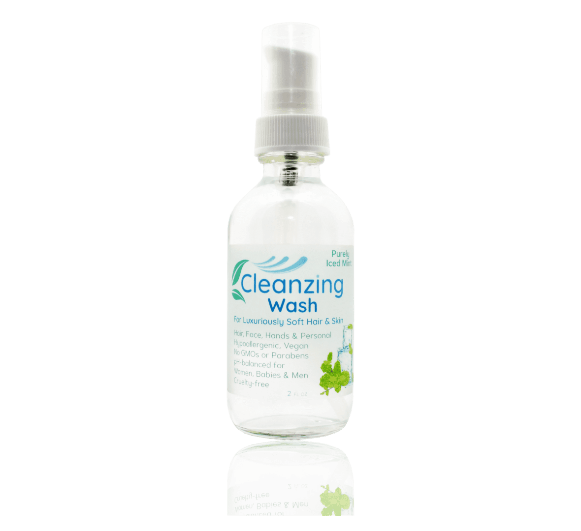 Purely Iced Mint Wash - 2oz image 0