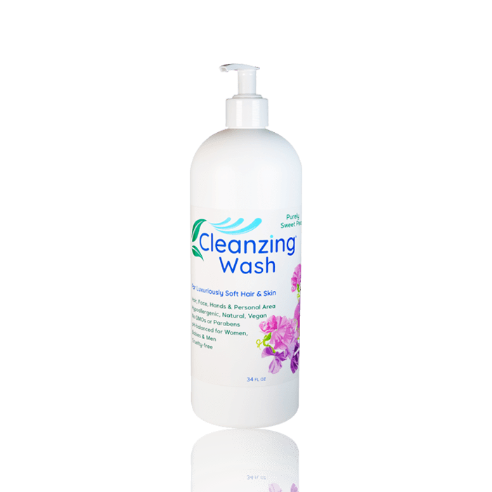 Purely Sweet Pea Wash - 34oz image 0