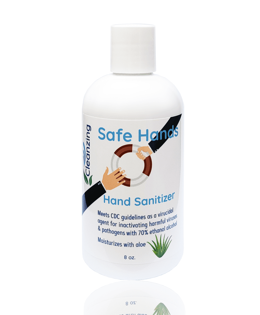 Cleanzing Safe Hands Hand Sanitizer - 8oz image 0